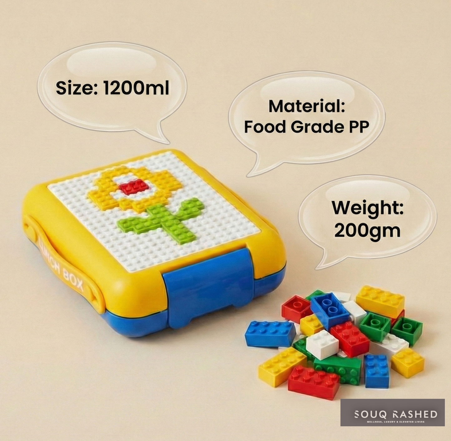 Набор «Маленький искатель приключений» (ланчбокс Arkan + умная термокружка Rawi + банка для еды Zad)