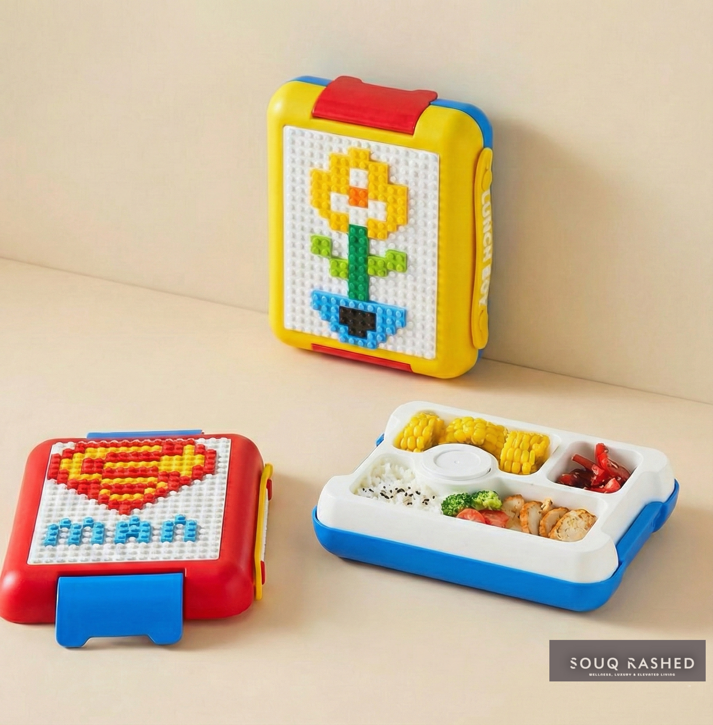 Набор «Маленький искатель приключений» (ланчбокс Arkan + умная термокружка Rawi + банка для еды Zad)